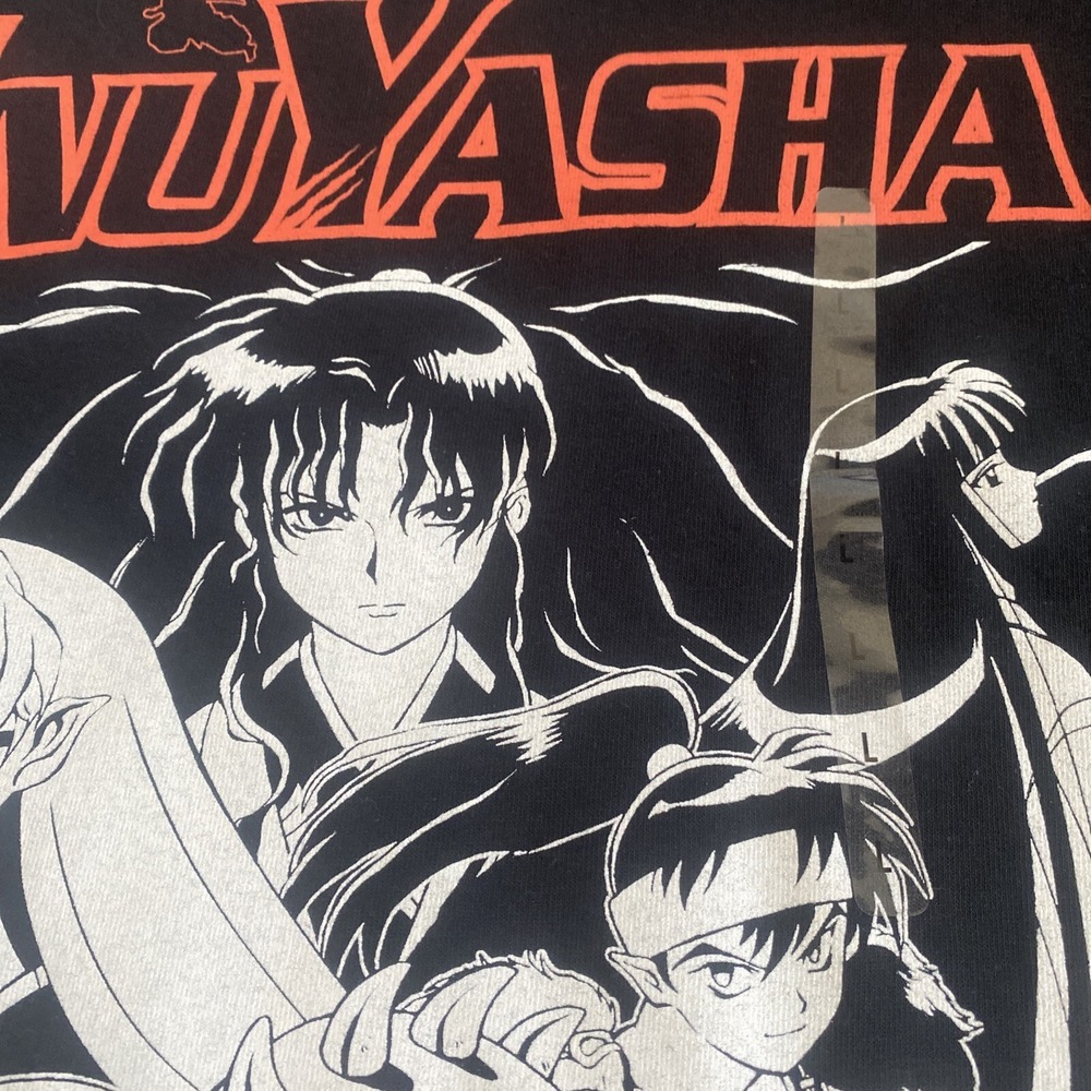 InuYasha Japanese Anime Men's Large T-Shirt New - Picture 2 of 5
